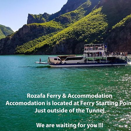 Rozafa Ferry & Accommodation Koman Eksteriør billede